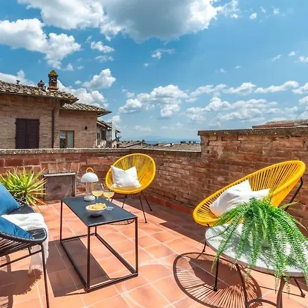 Mimosa- Loft Elegante Con Terrazza Nel Centro Di Siena Apartment Exterior photo