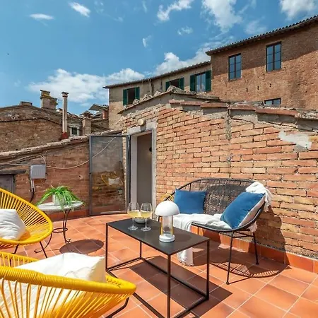 Mimosa- Loft Elegante Con Terrazza Nel Centro Di Siena Apartment Exterior photo